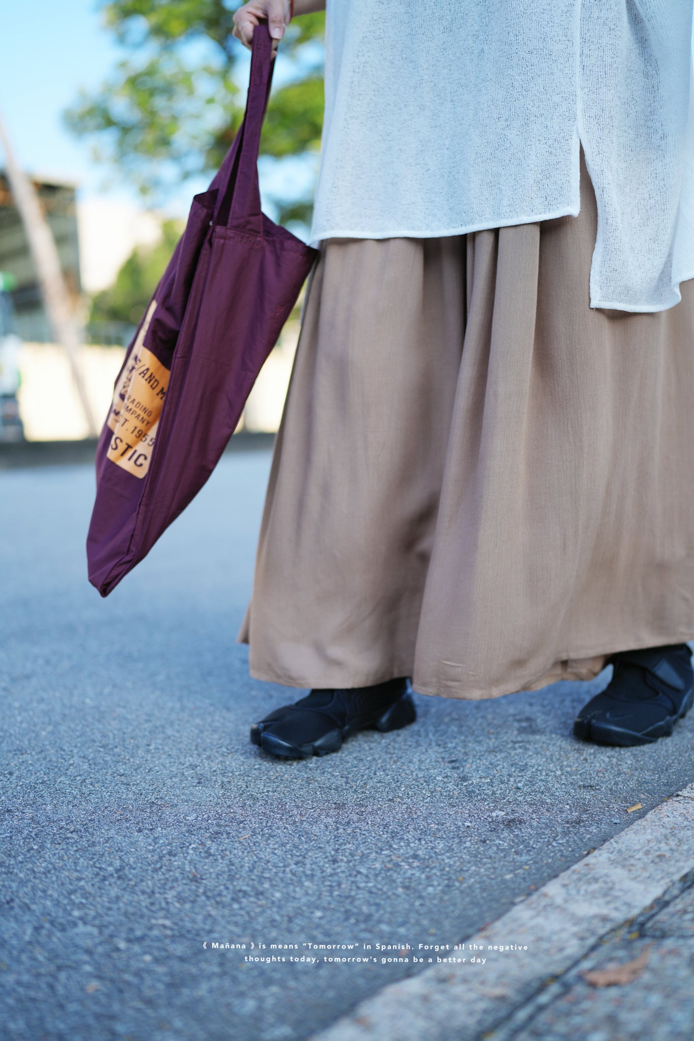 NA414 RAYON WIDE PANTS