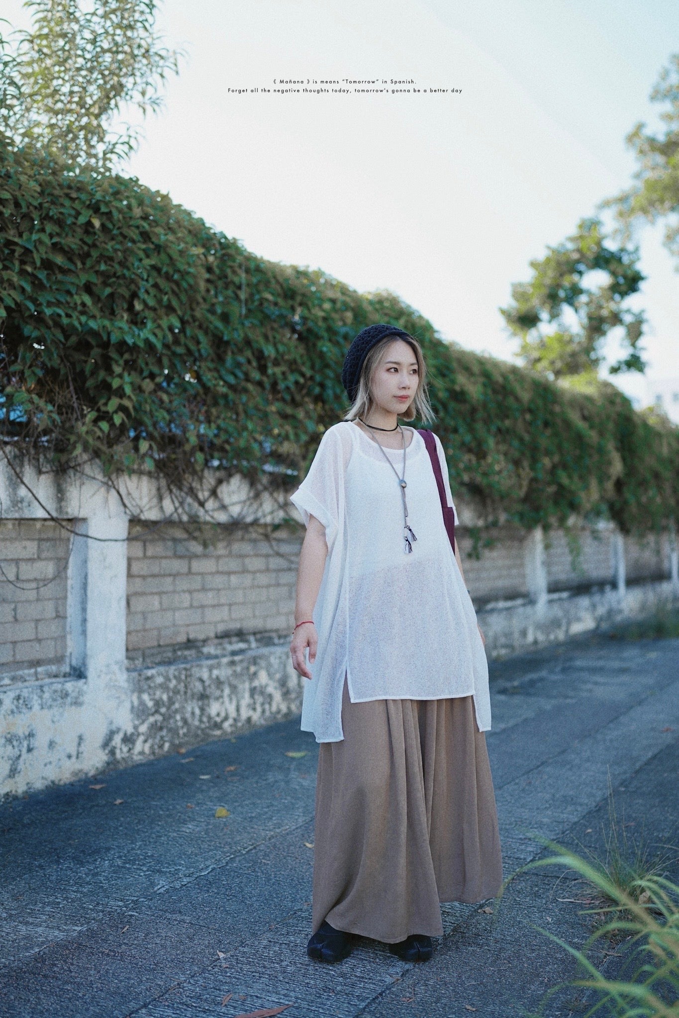 NA414 RAYON WIDE PANTS