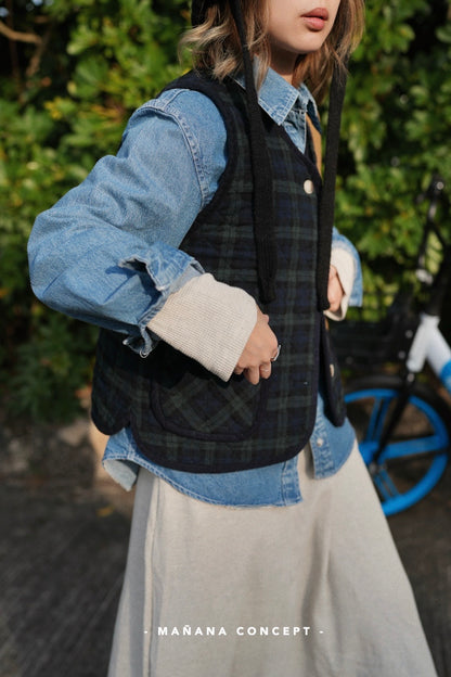MZ589 DENIM POCKET SHIRT