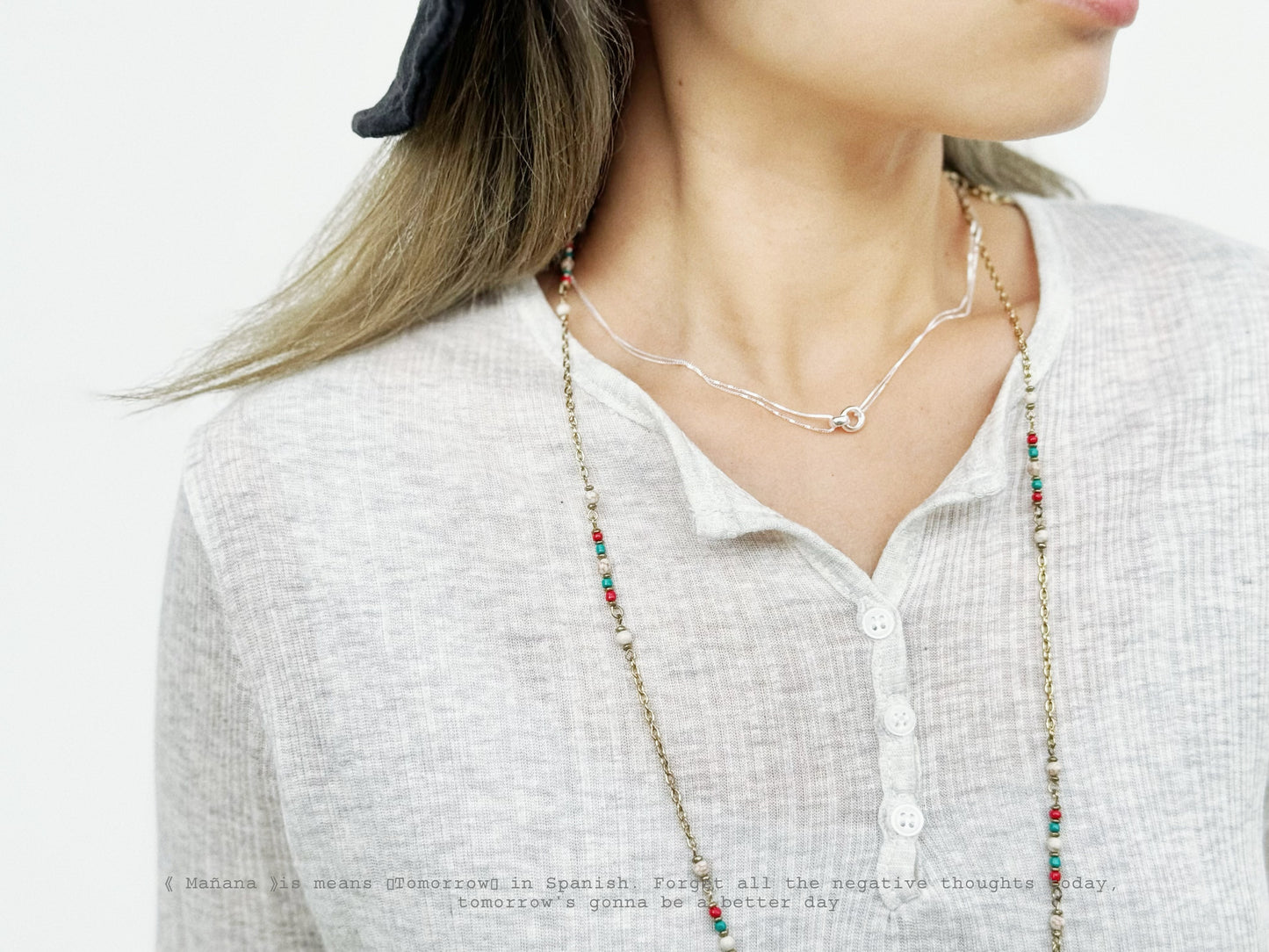 Ethnic Bead Necklace