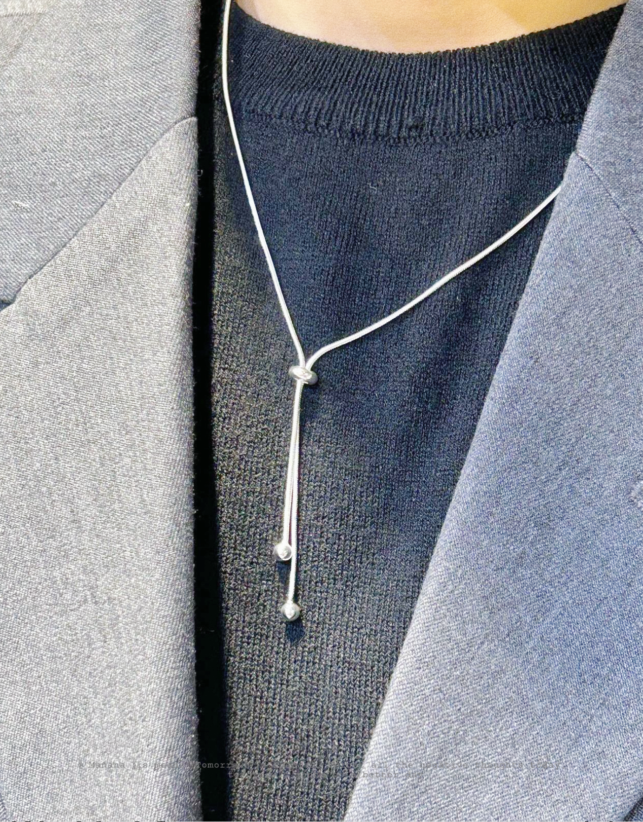 MZ-197 Silver 925 Necklace