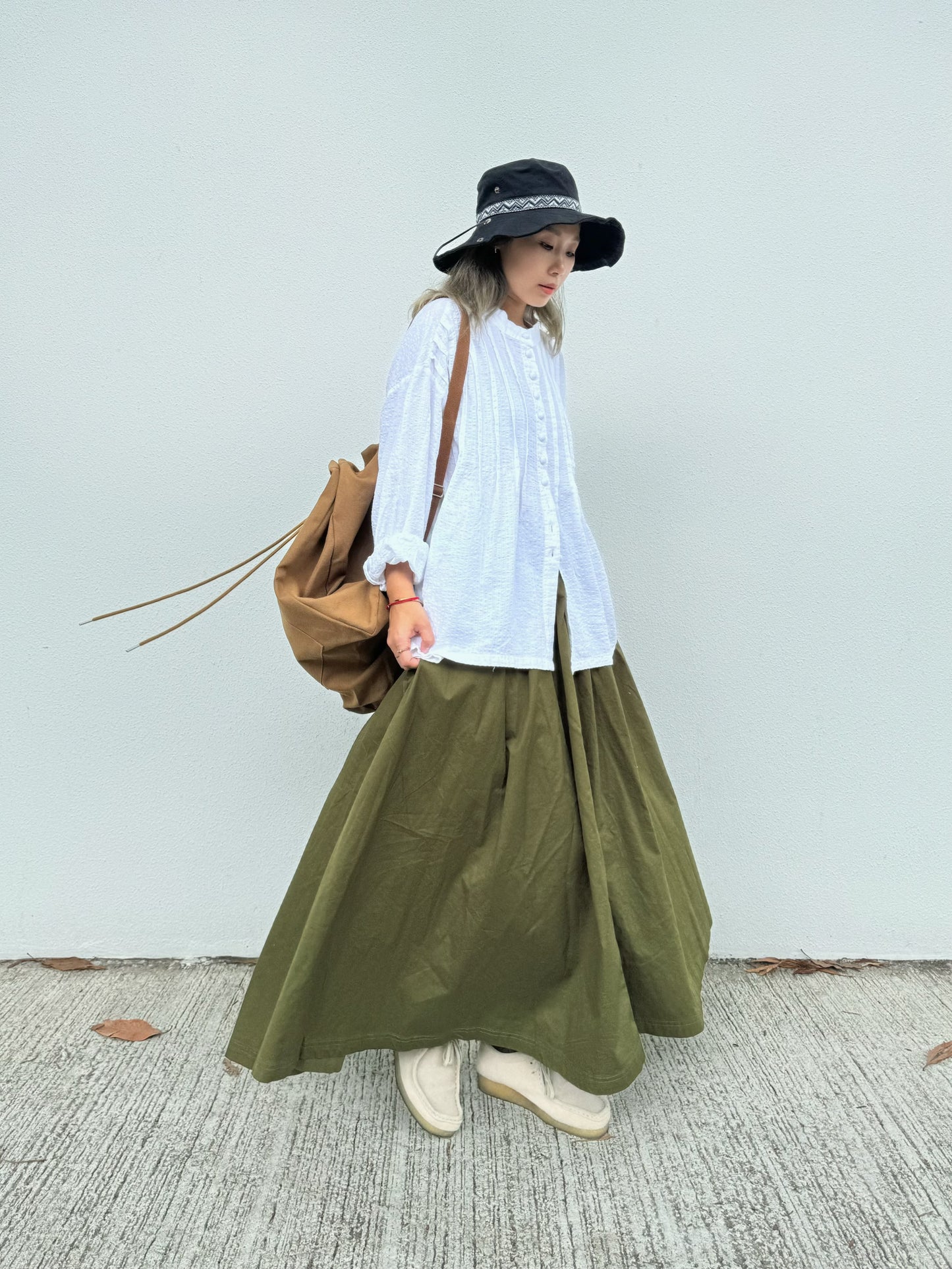 MZ-128 Geo Strap Bucket Hat