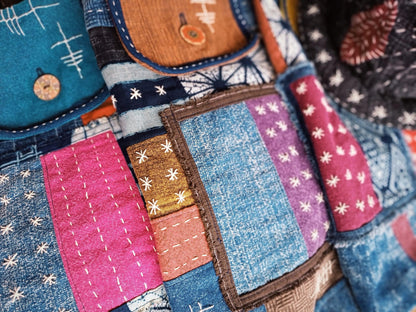 NA417 PATCHWORK SASHIKO BAG