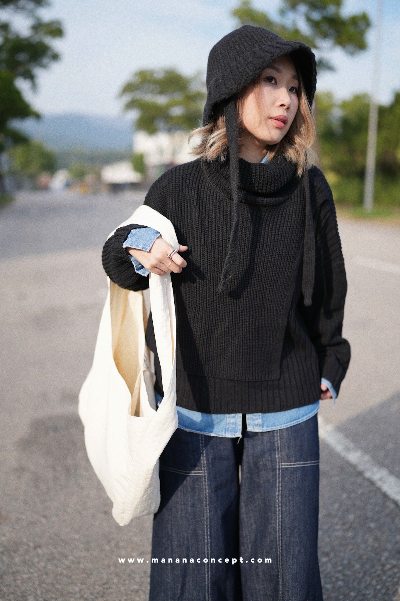 MZ589 DENIM POCKET SHIRT