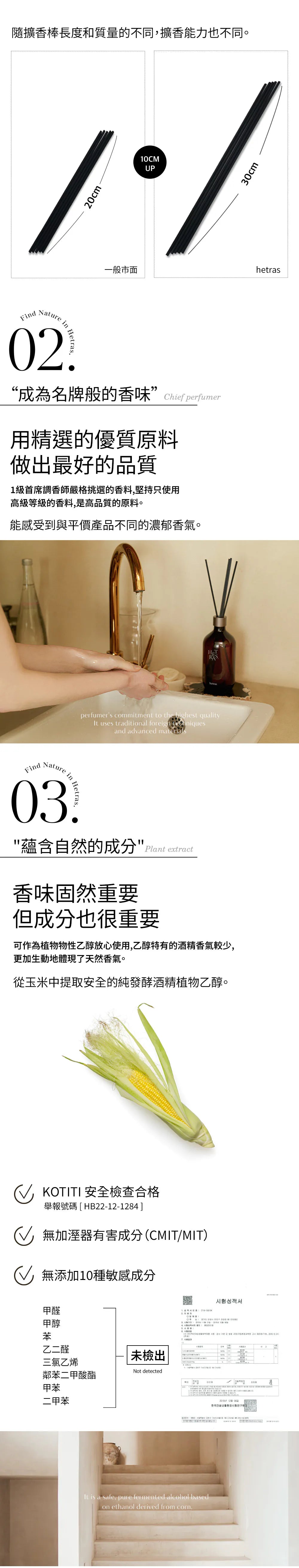 HETRAS. 高級擴香瓶 Premium Diffuser 500ml 2組