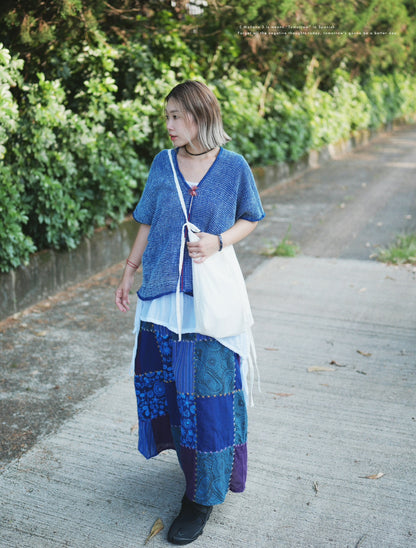 MZ328 Ribbon Crepe Crossbag