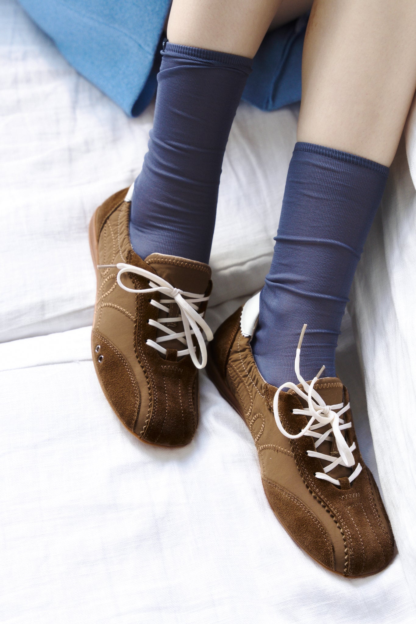KHIHO SKIA PINKING SHIRRING SNEAKERS