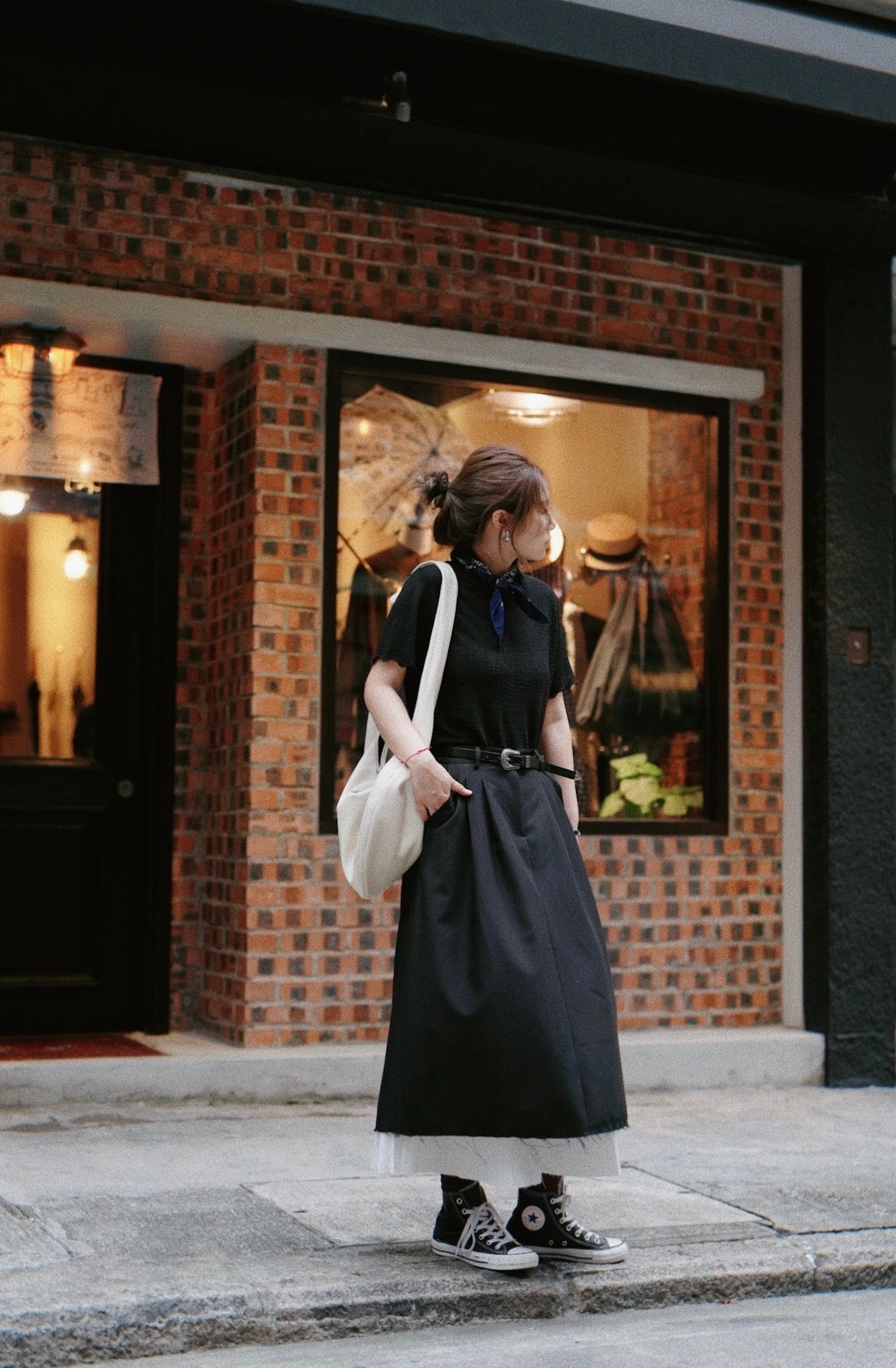 CA687 CRINKLE RUFFLE TOP【 2件減-$20, 4件減-$50 】