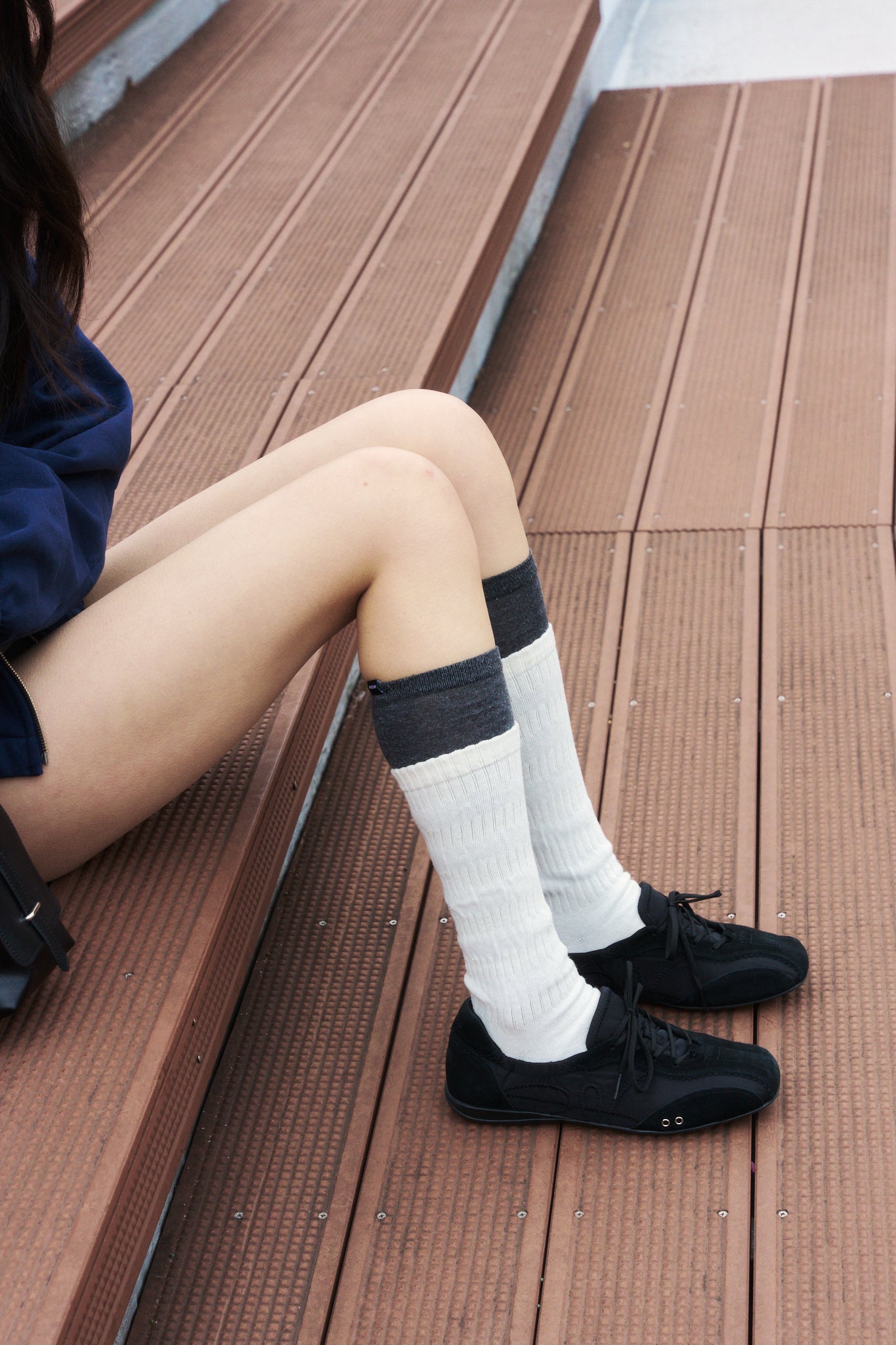 KHIHO SKIA PINKING SHIRRING SNEAKERS