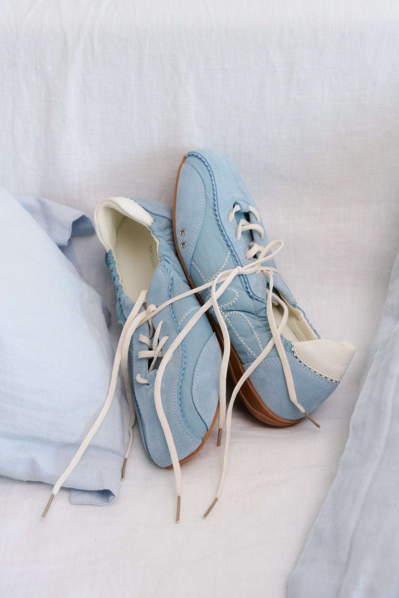 KHIHO SKIA PINKING SHIRRING SNEAKERS
