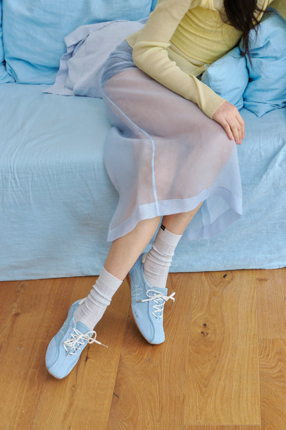 KHIHO SKIA PINKING SHIRRING SNEAKERS