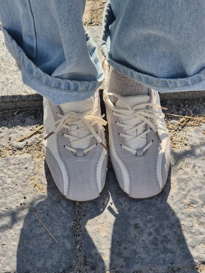 KHIHO SKIA PINKING SHIRRING SNEAKERS