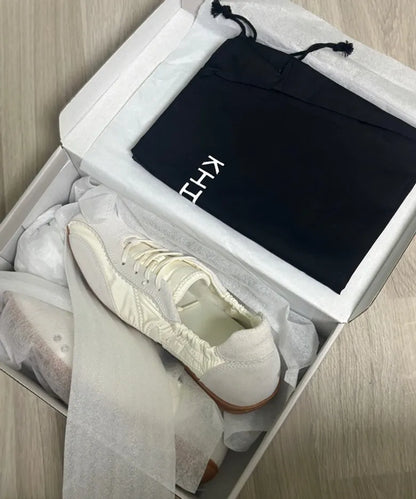 KHIHO SKIA PINKING SHIRRING SNEAKERS