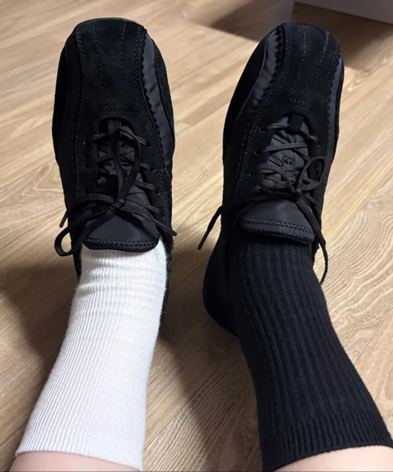 KHIHO SKIA PINKING SHIRRING SNEAKERS