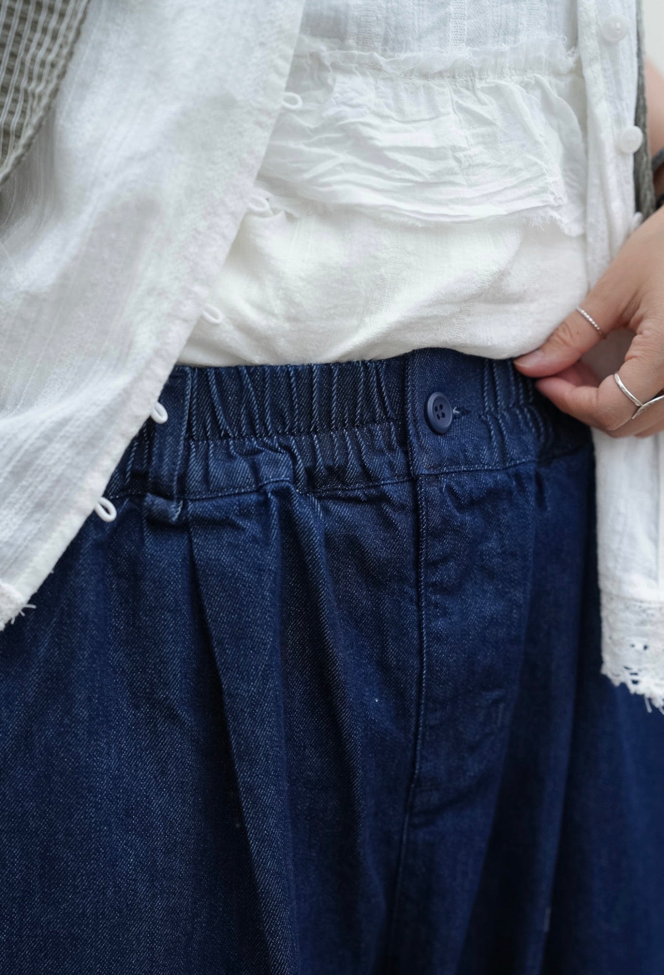 CB118 WIDE LEG DENIM JEANS