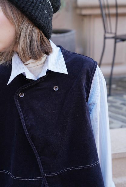 MZ883 EMBROIDERED STRIPED SHIRT