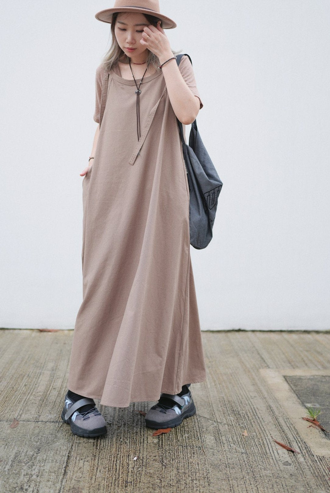 NA387 Jaén Linen One-Piece Dress