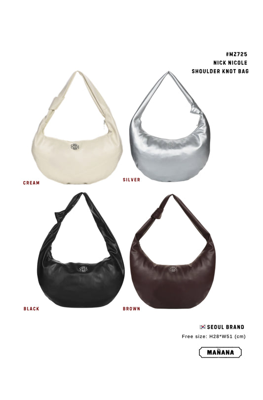 MZ725 NICK NICOLE SHOULDER KNOT BAG