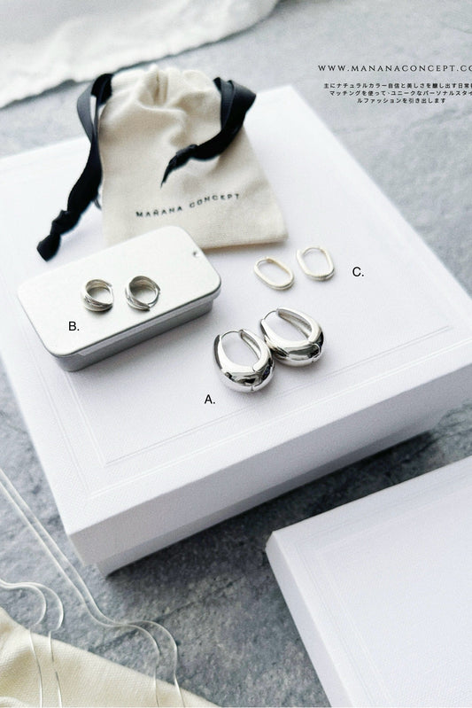 CA696 SILVER 925 EARRING