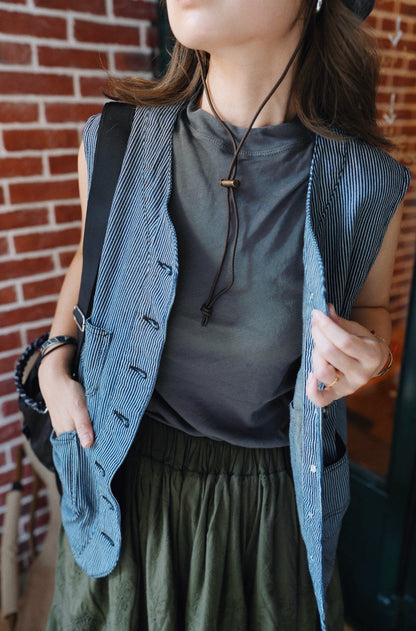 MZ814 HALF NECK BASIC TOP 【 買 2 件 減 $20 , 4 件 減 $50】