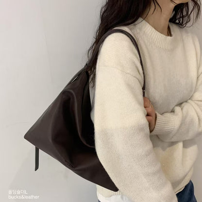 MZ712 BUCKS & LEATHER HOBO BAG