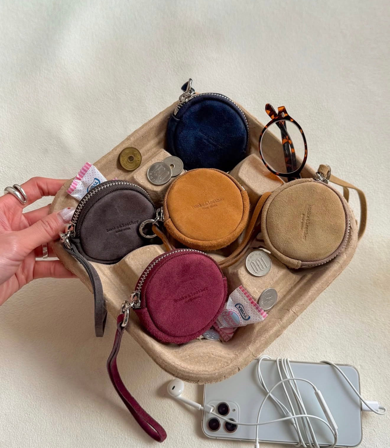 MZ952 MACARON MINI COINS BAG