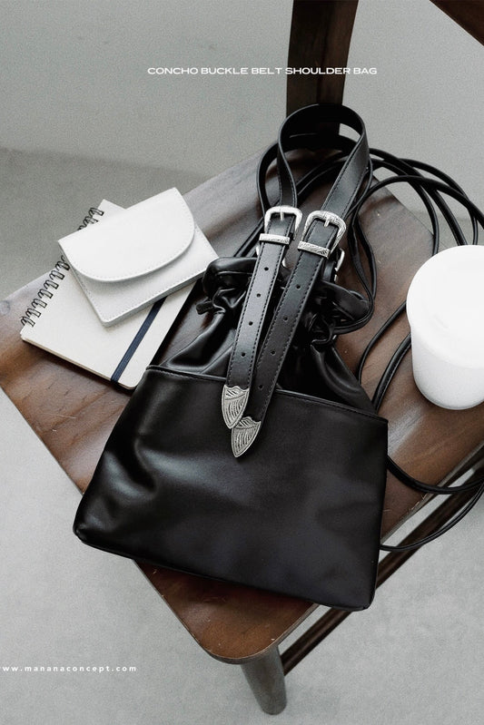 🇯🇵CONCHO BUCKLE BELT SHOULDER BAG
