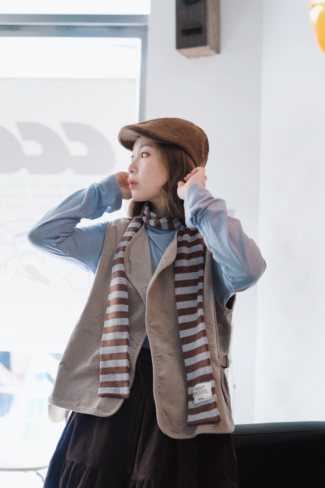 MZ889 BOTTLE NECK BASIC TOP【 2件減$20, 4件減$50 】