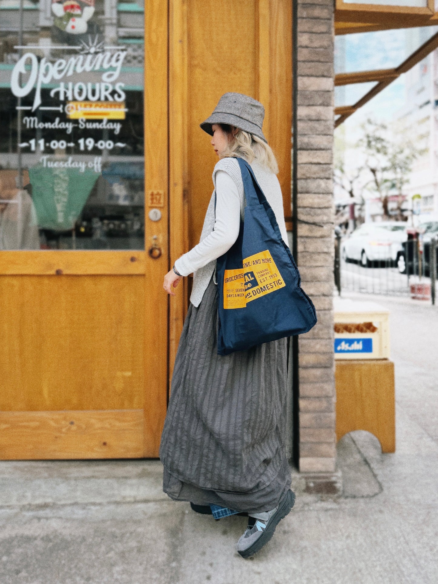 MZ-264 Multi Pocket Nylon Tote Bag