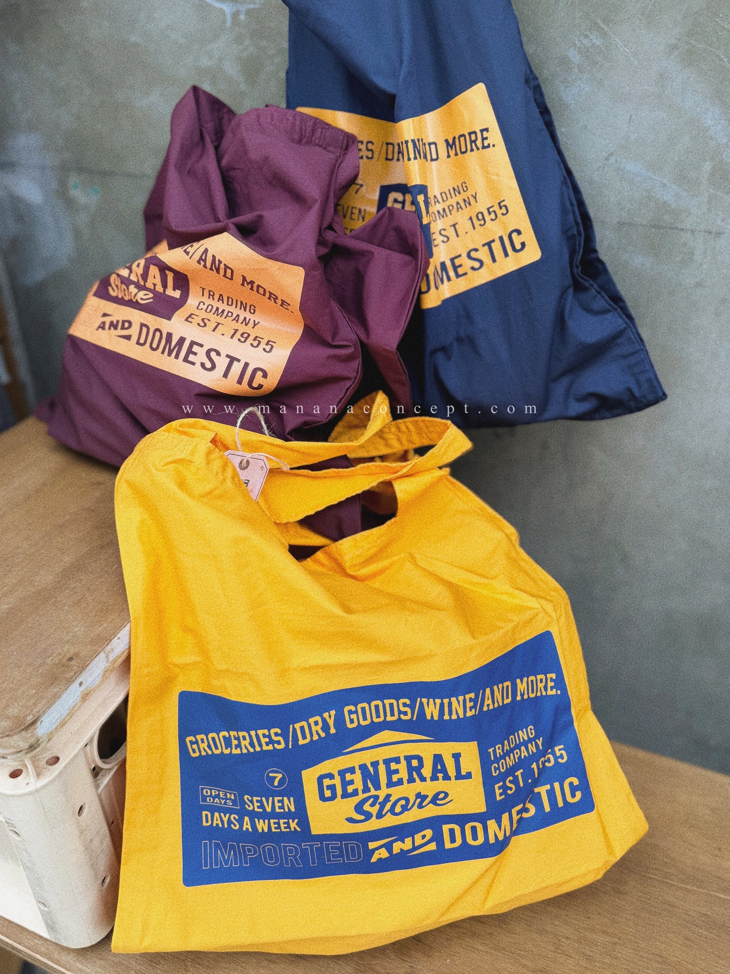 MZ-264 Multi Pocket Nylon Tote Bag