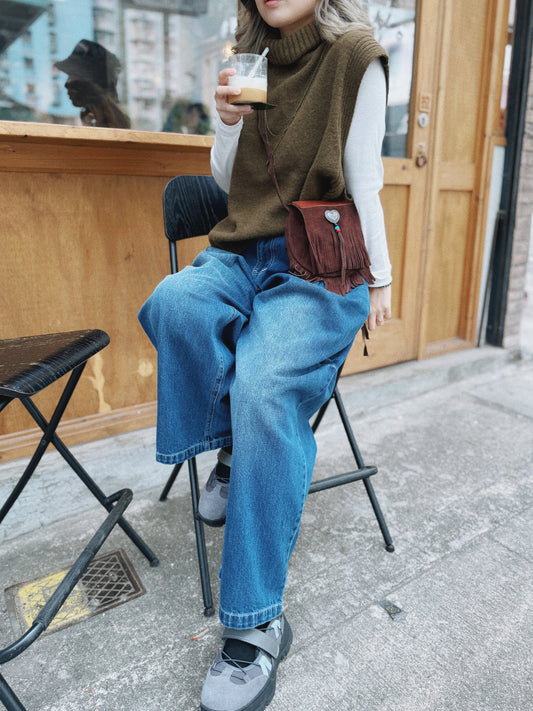 MZ-270 Boho Mini Fringe Bag