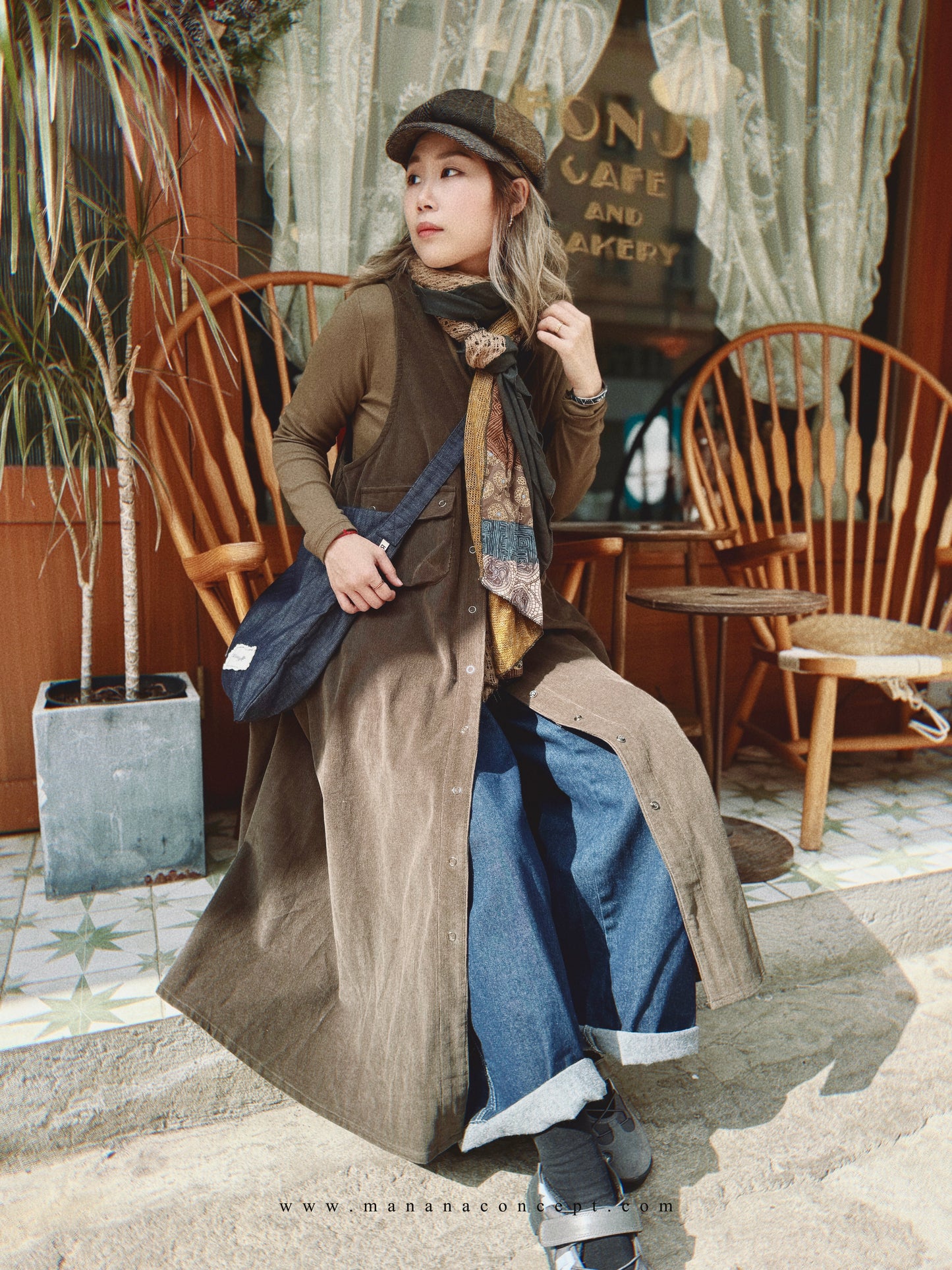 MZ-272 Denim Crossbag