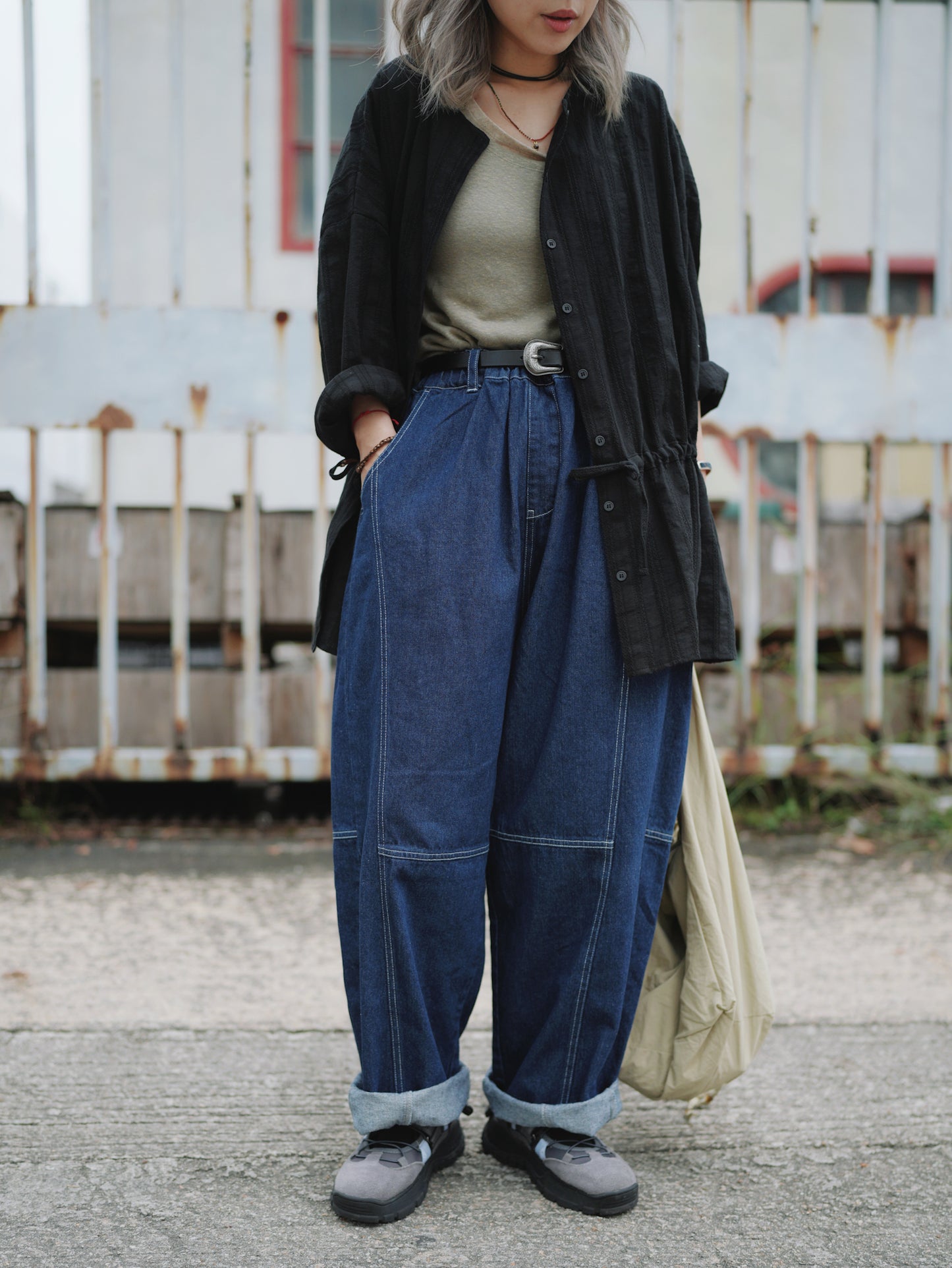 MZ300 Linen Tank Lop