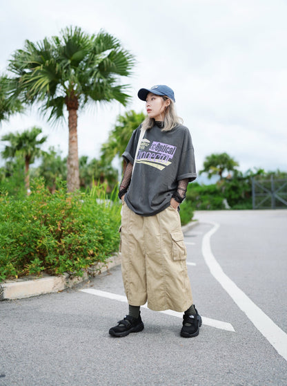 MZ353 Cargo Maxi Skirt