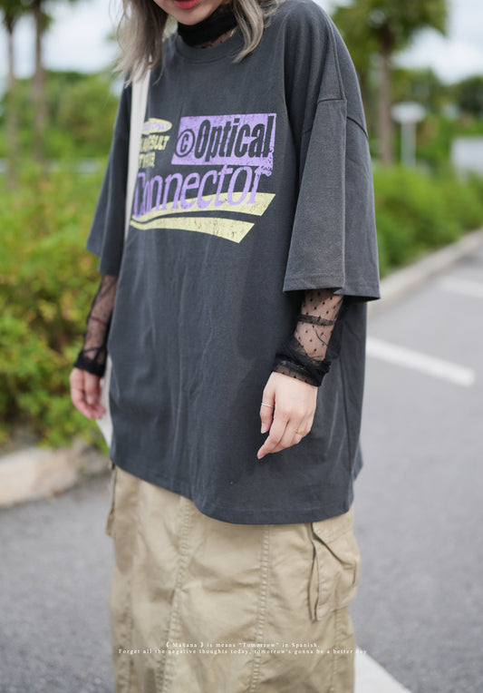 MZ374 Vintage Washed BF Tee