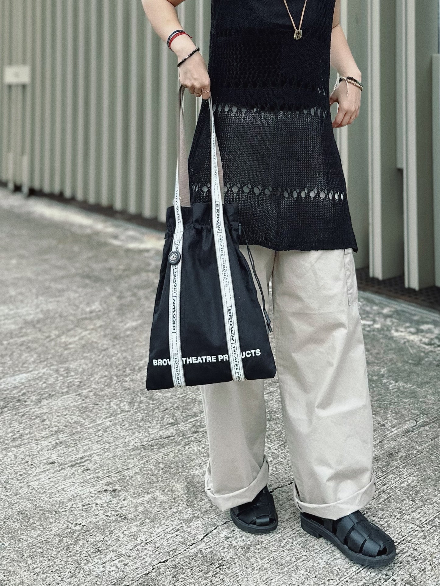 THEATRE PRODUCTS - Jacquard Tape Shoulder Bag