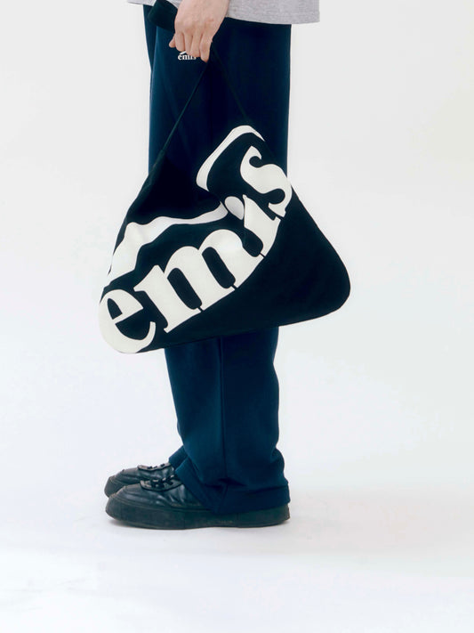emis - Cropped Logo Tote Bag