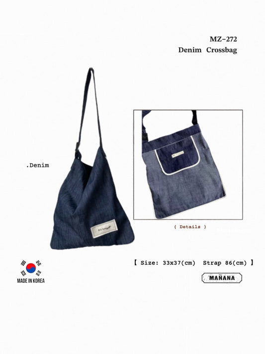 MZ-272 Denim Crossbag