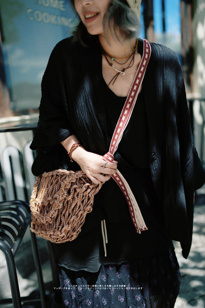 CA626 Mañana Handmade 2way Macrame Bag