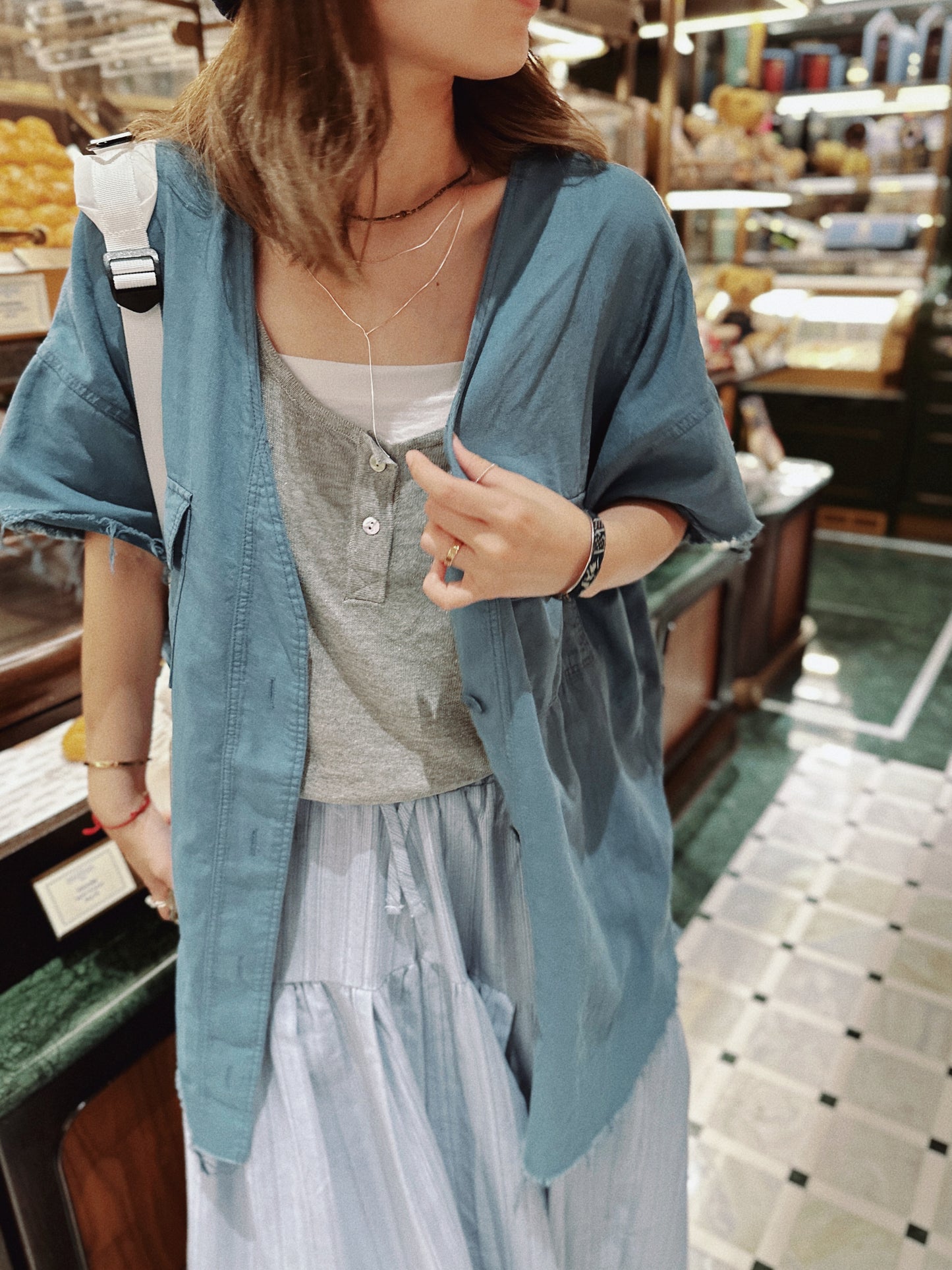 MZ735 UTILITY POCKET SHIRT