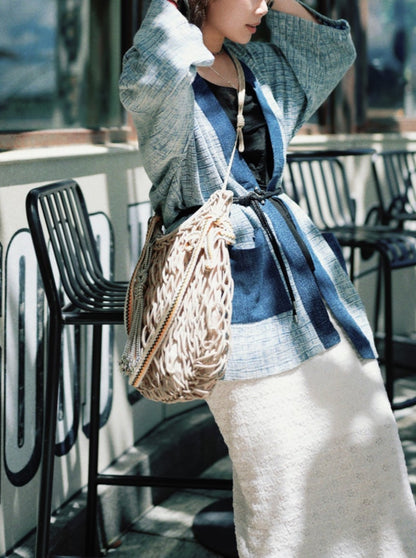 CA626 Mañana Handmade 2way Macrame Bag