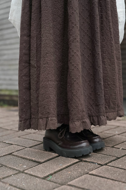 CB143 EMBROIDERED SKIRT