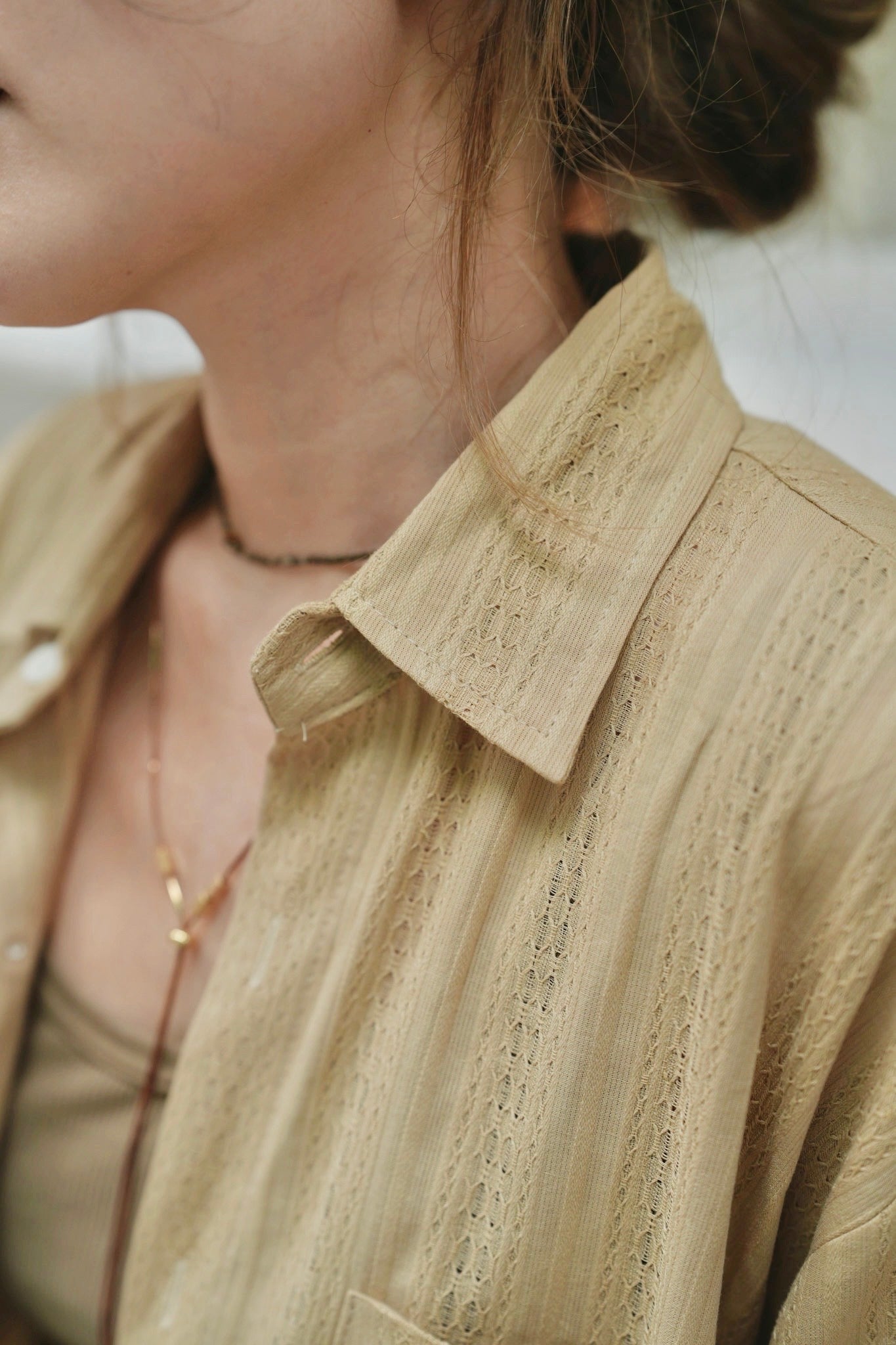 MZ742 DOBBY STRIPED SHIRT