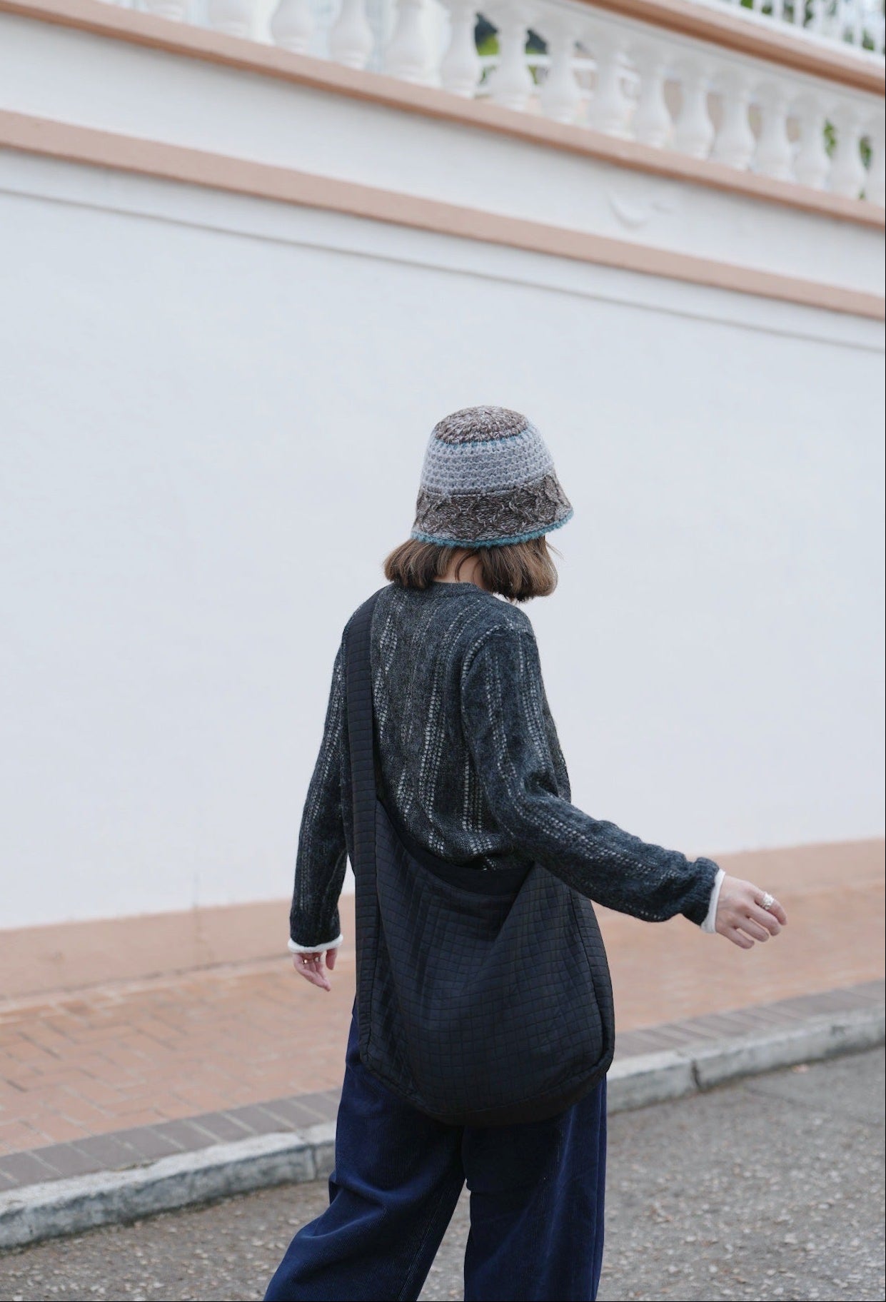 MZ901 2in1 WOOL KNIT TOP