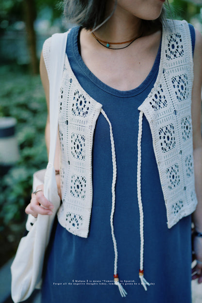 MZ386 STONE WASH TANK TOP