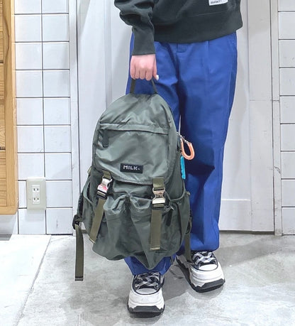 CA597 MILKFED. LOGO PLATE BACKPACK