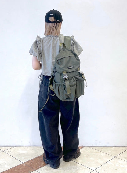 CA597 MILKFED. LOGO PLATE BACKPACK