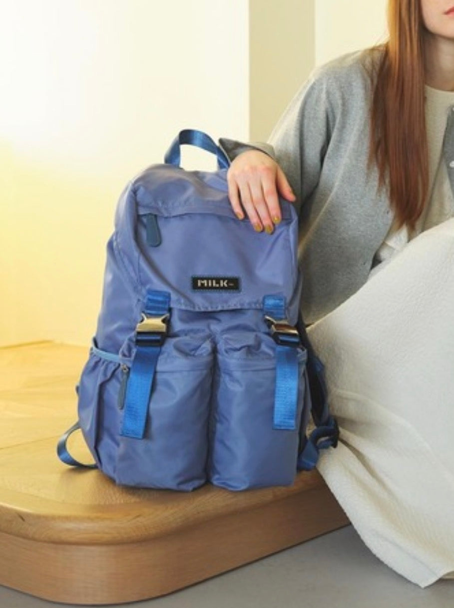 CA597 MILKFED. LOGO PLATE BACKPACK