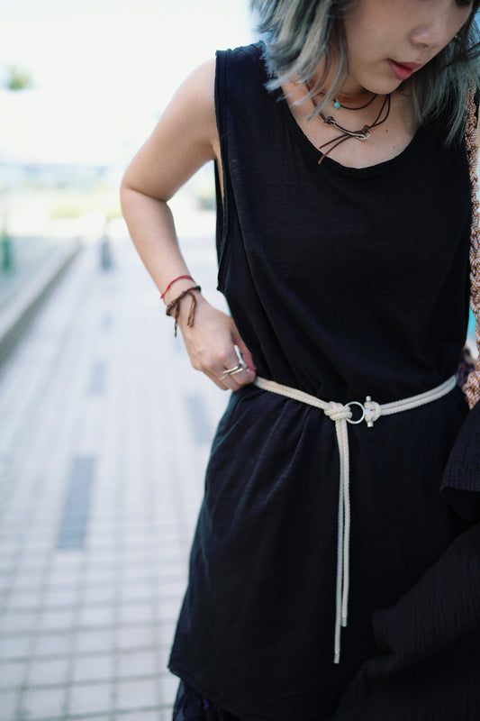 MZ380 Slubby Cotton Dress