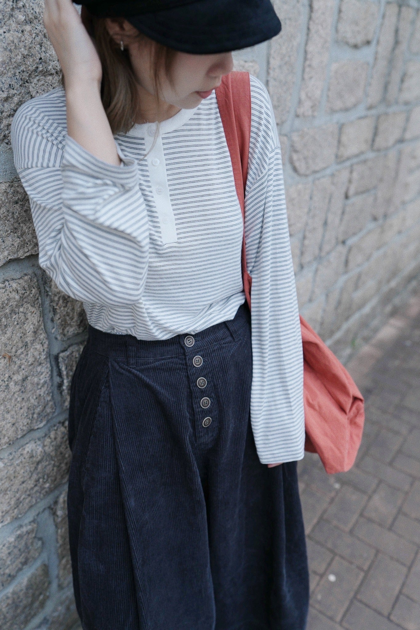 MZ896 SILKTOUCH MODAL AIR HENLEY NECK TOP